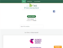 Tablet Screenshot of m1psychology.com